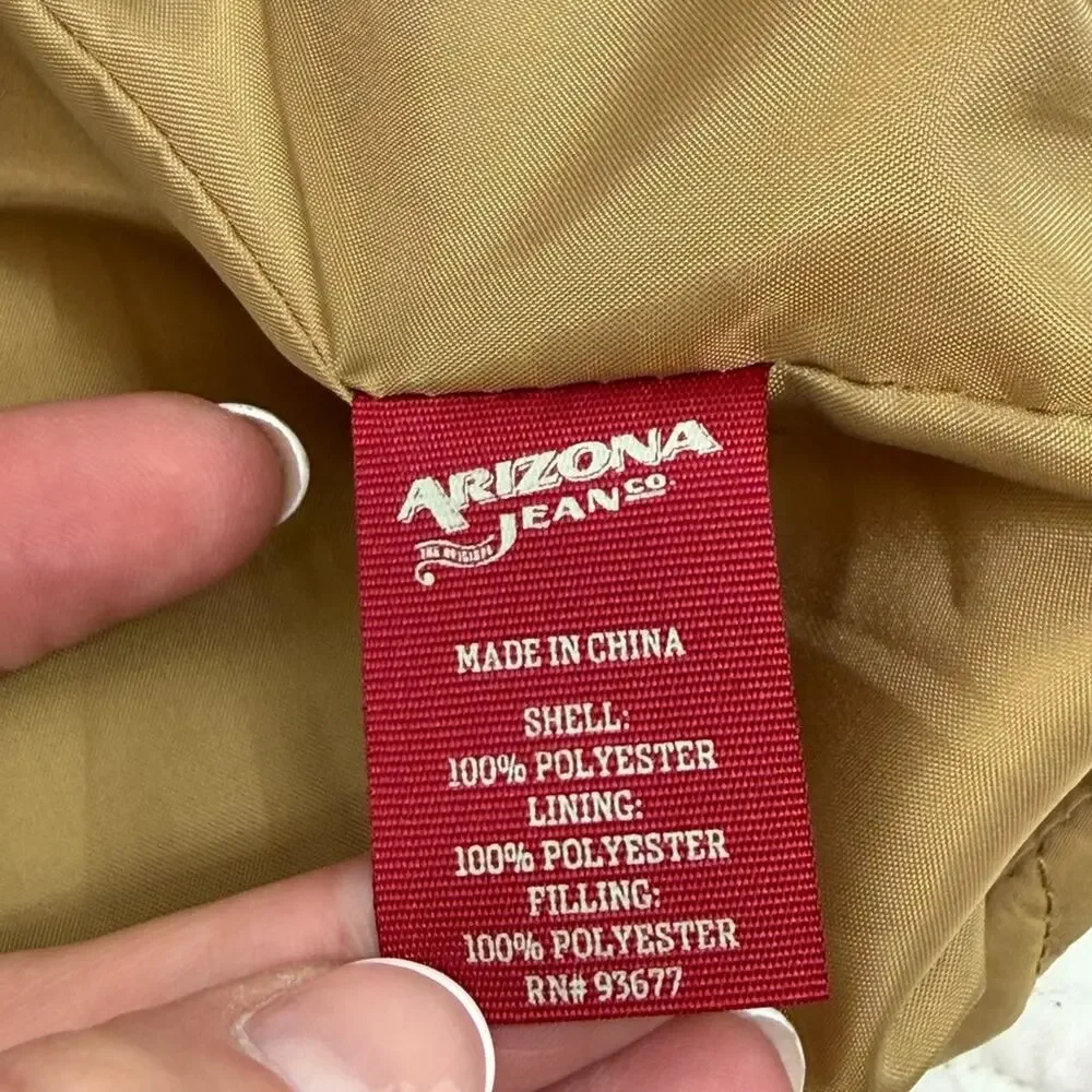 Men’s XXL Arizona Jean Company Quilted Brown Vest